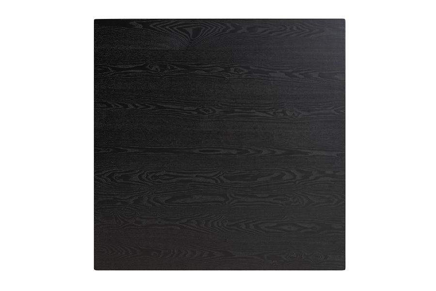 Leena Mid-Century Modern Black Finished Wood Counter Height Pub Table FredCo