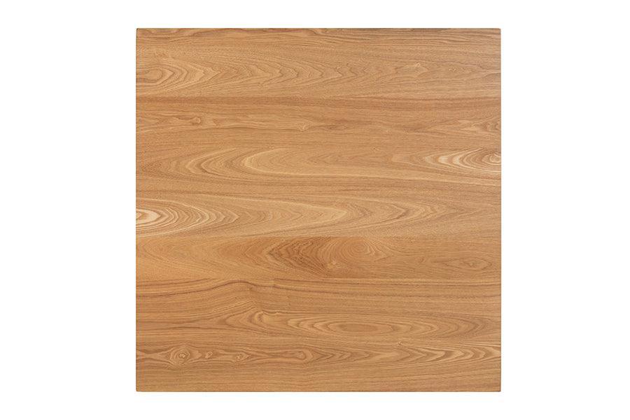 Leena Mid-Century Modern Natural Oak Finished Wood Counter Height Pub Table FredCo