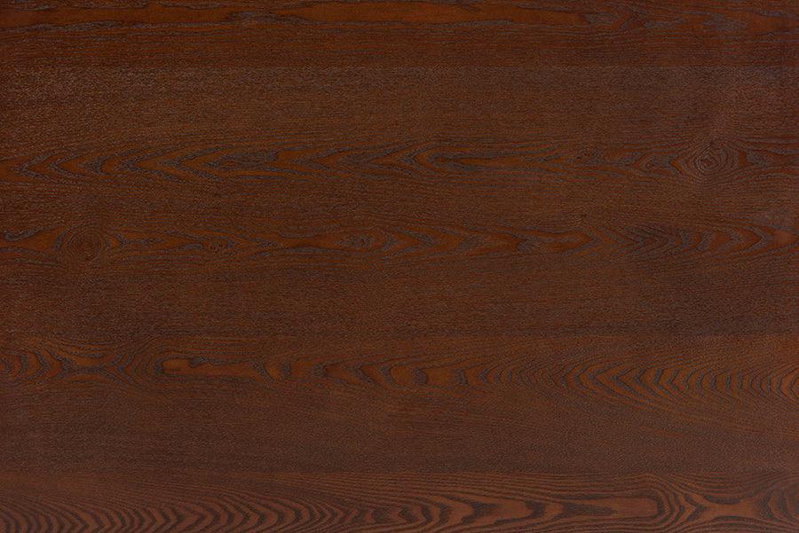 Leena Mid-Century Modern Walnut Brown Finished Wood Counter Height Pub Table FredCo