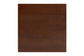 Leena Mid-Century Modern Walnut Brown Finished Wood Counter Height Pub Table FredCo