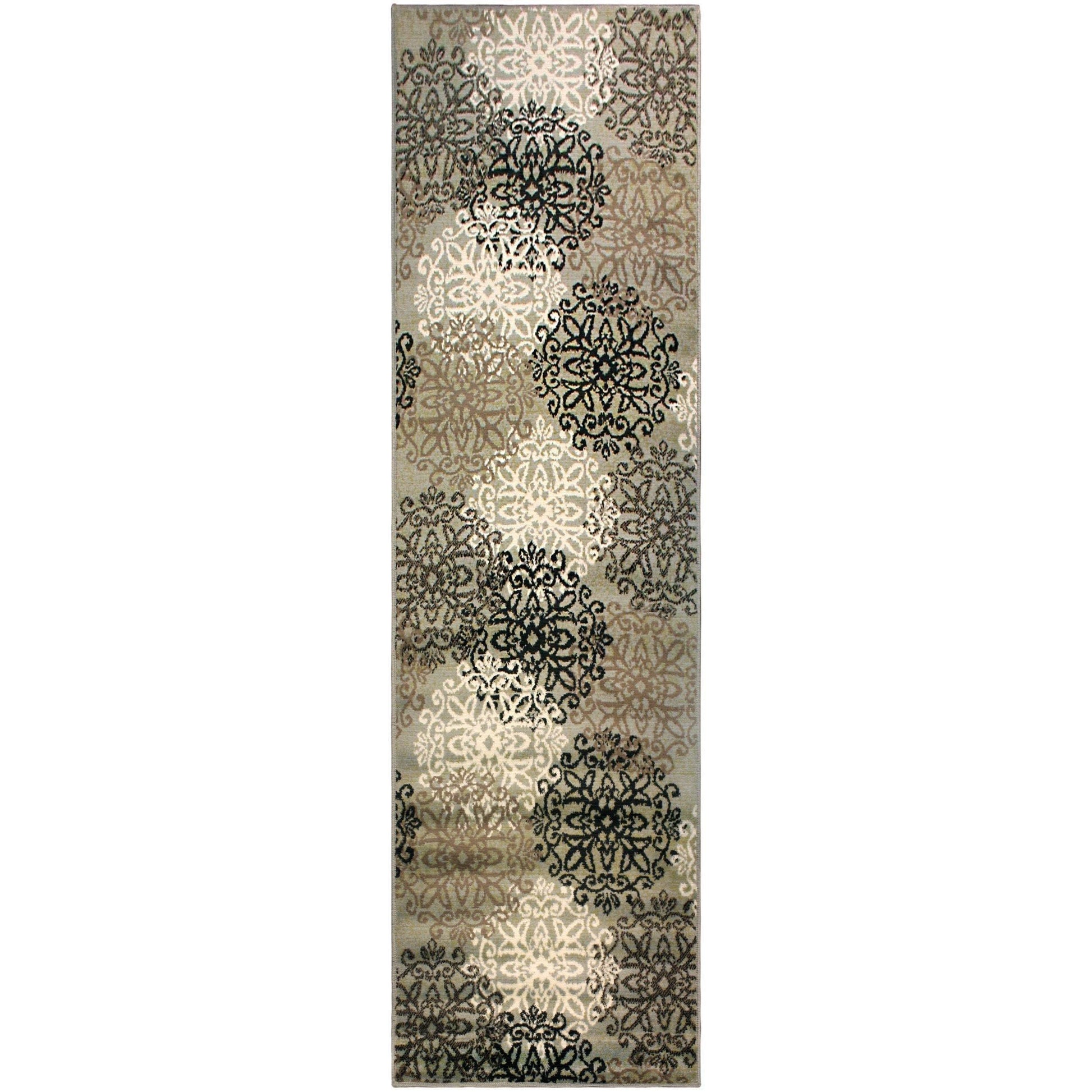 Leigh Vintage Floral Medallion Rug FredCo