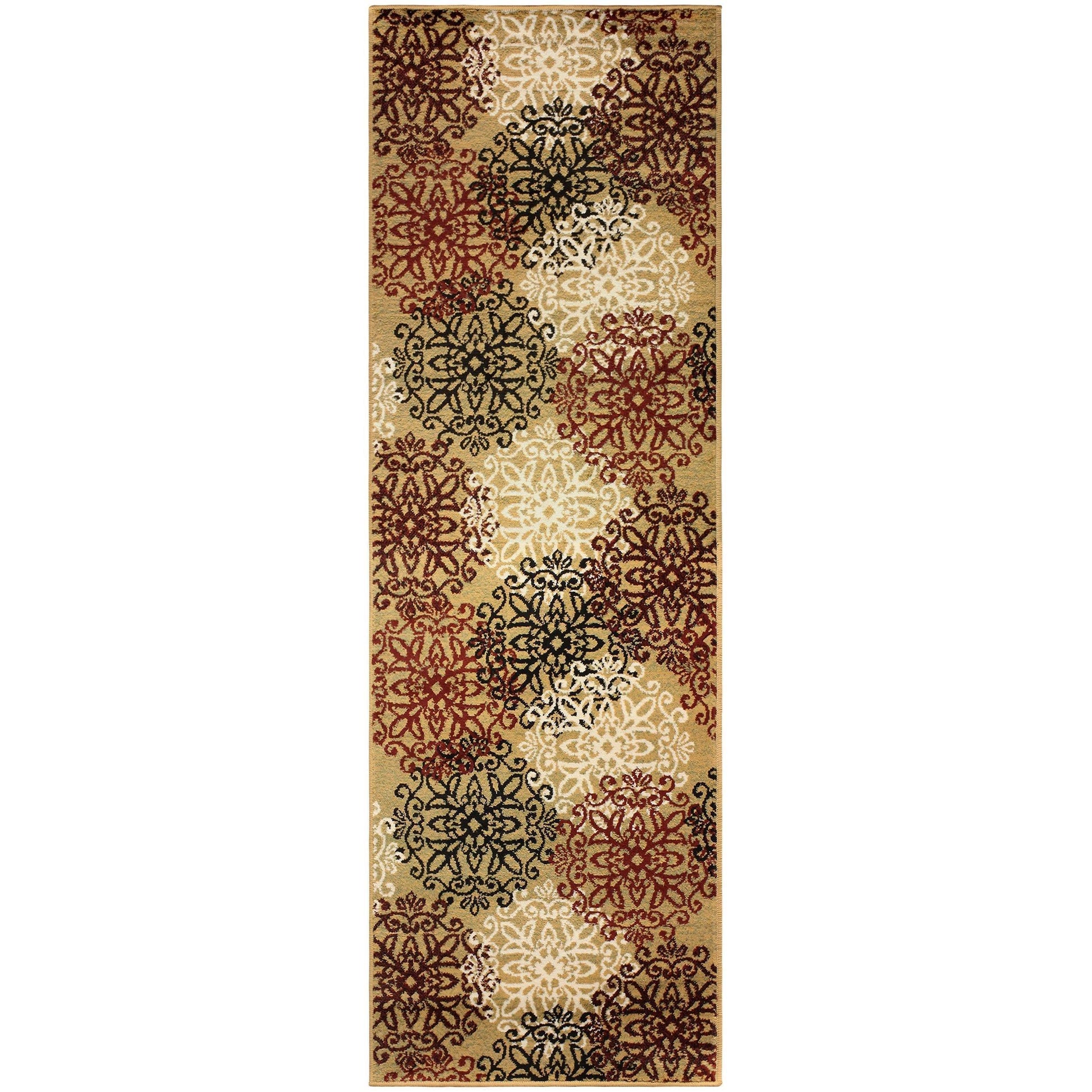 Leigh Vintage Floral Medallion Rug FredCo