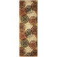 Leigh Vintage Floral Medallion Rug FredCo