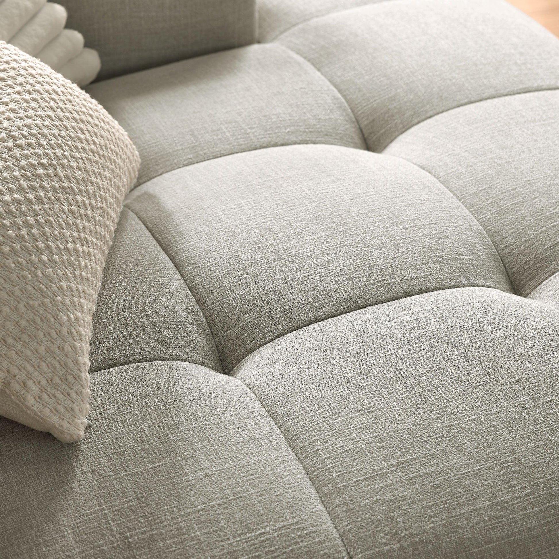 Liana Right-Facing Upholstered Fabric Modular Sofa with Chaise by Modway FredCo