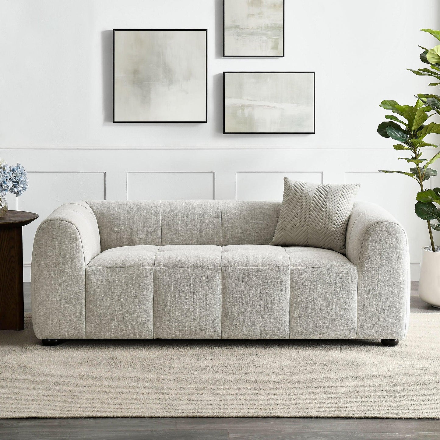 Liana Upholstered Fabric Loveseat by Modway FredCo