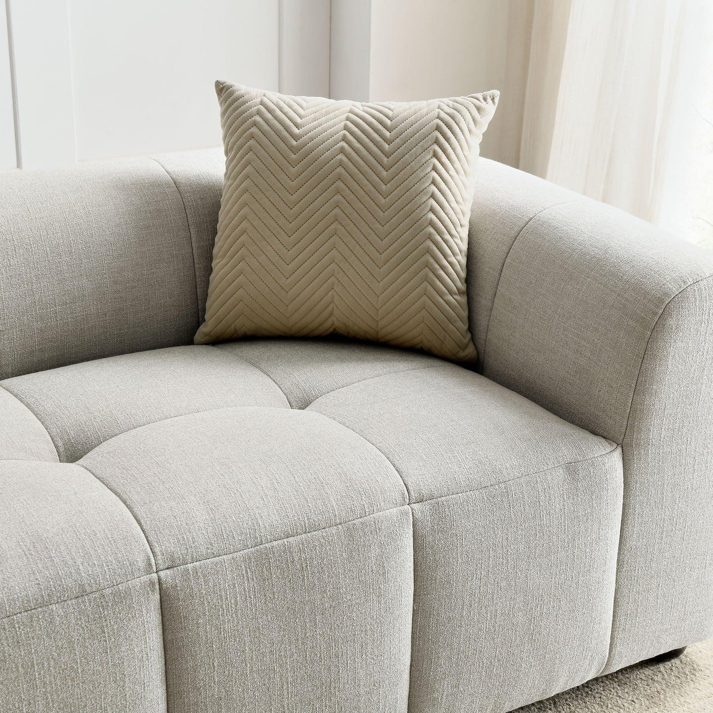 Liana Upholstered Fabric Sofa by Modway FredCo