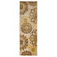 Liena Non-Slip Foldable Traditional Medallion Rug FredCo