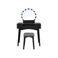Light Bulbs Vanity Set FredCo