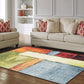 Lilith Modern Abstract Block Pattern Rug FredCo