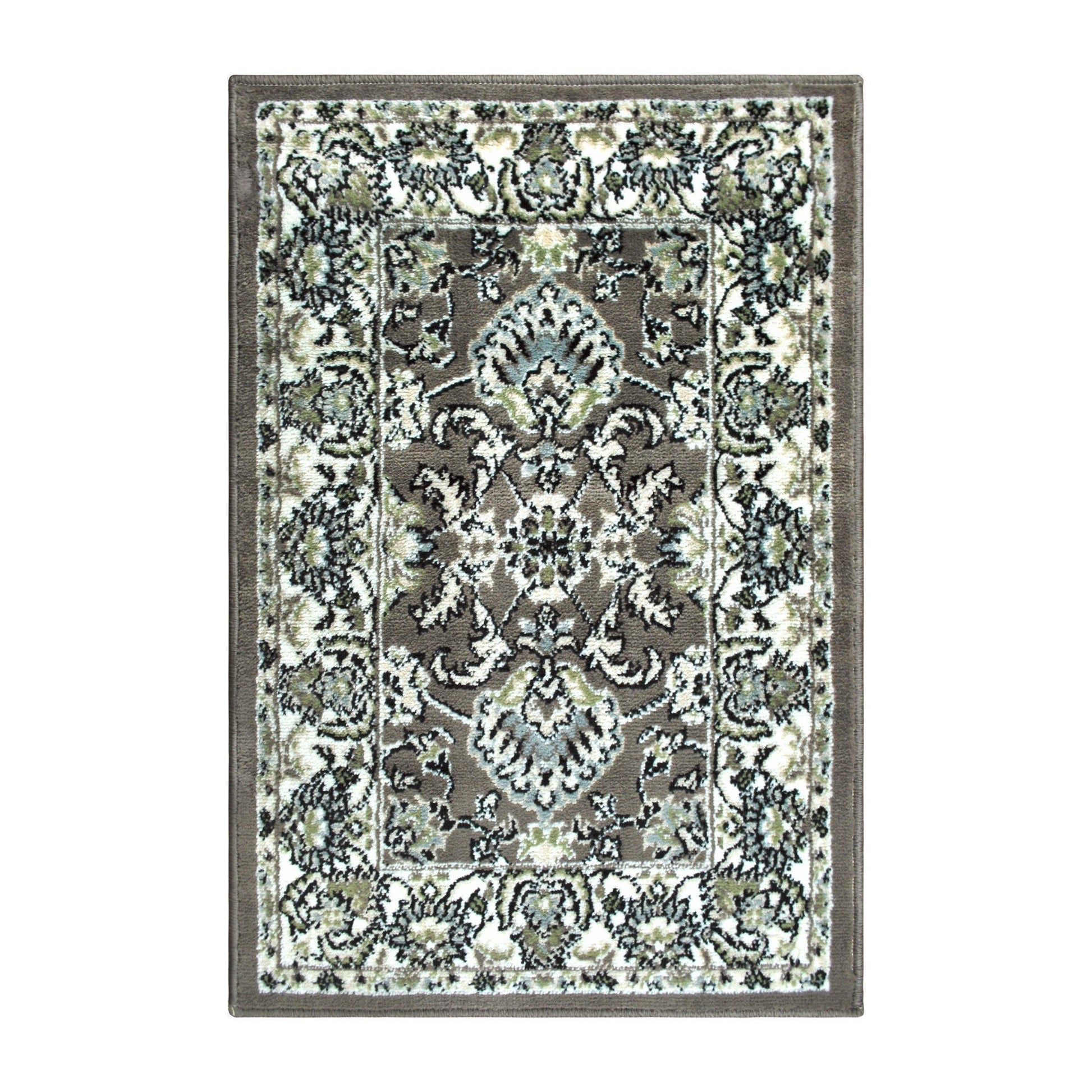 Lille Traditional Floral Palmette Motifs Rug FredCo
