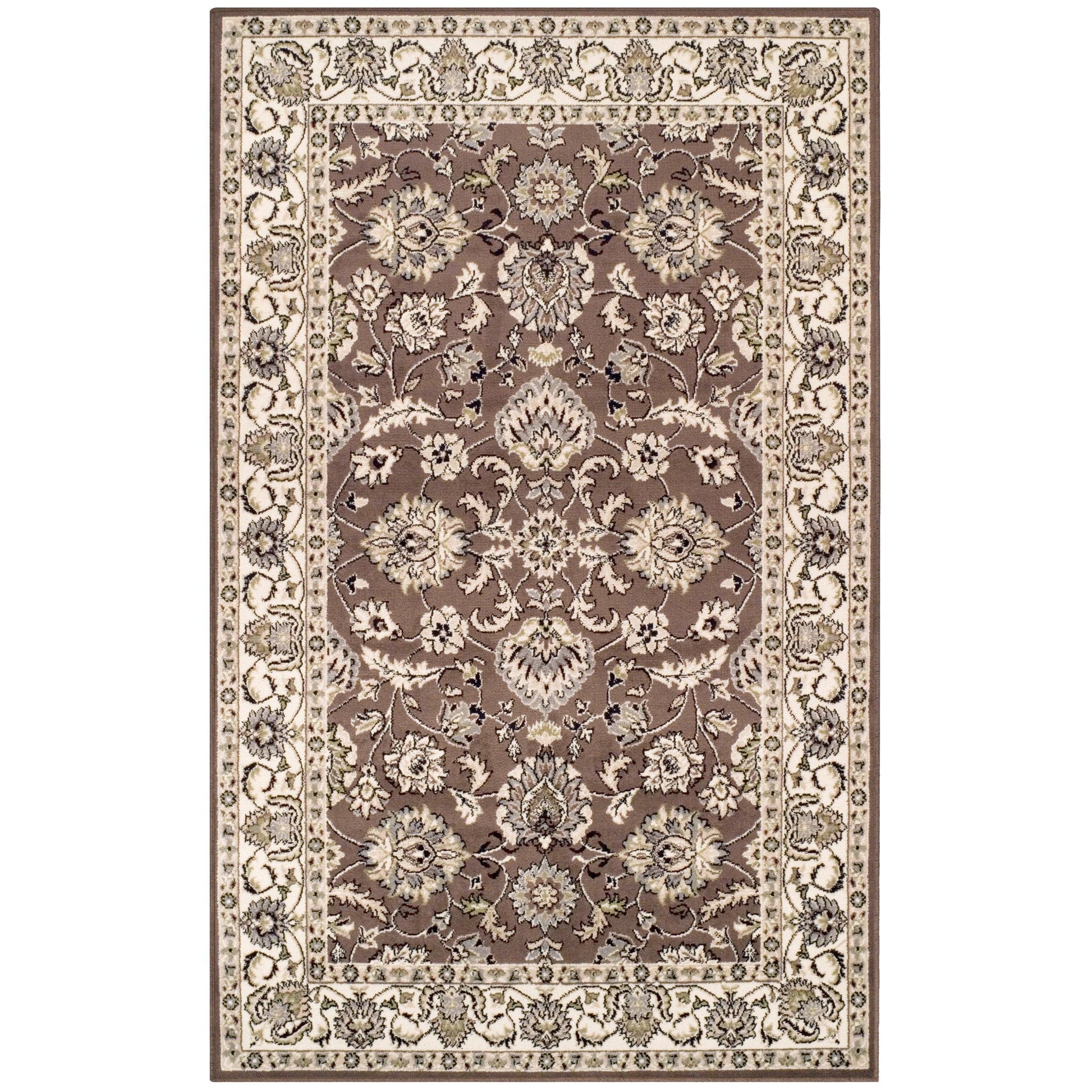 Lille Traditional Floral Palmette Motifs Rug FredCo