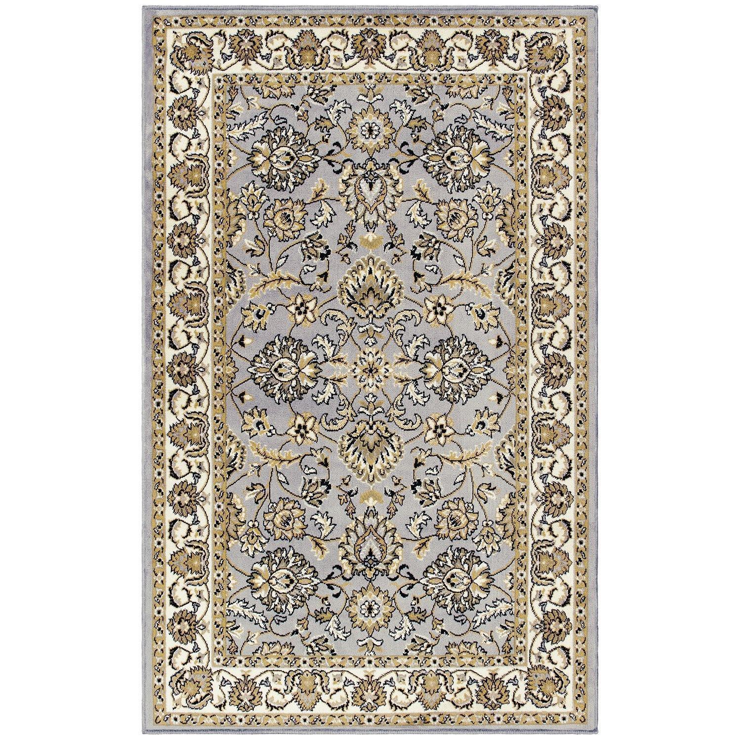 Lille Traditional Floral Palmette Motifs Rug FredCo
