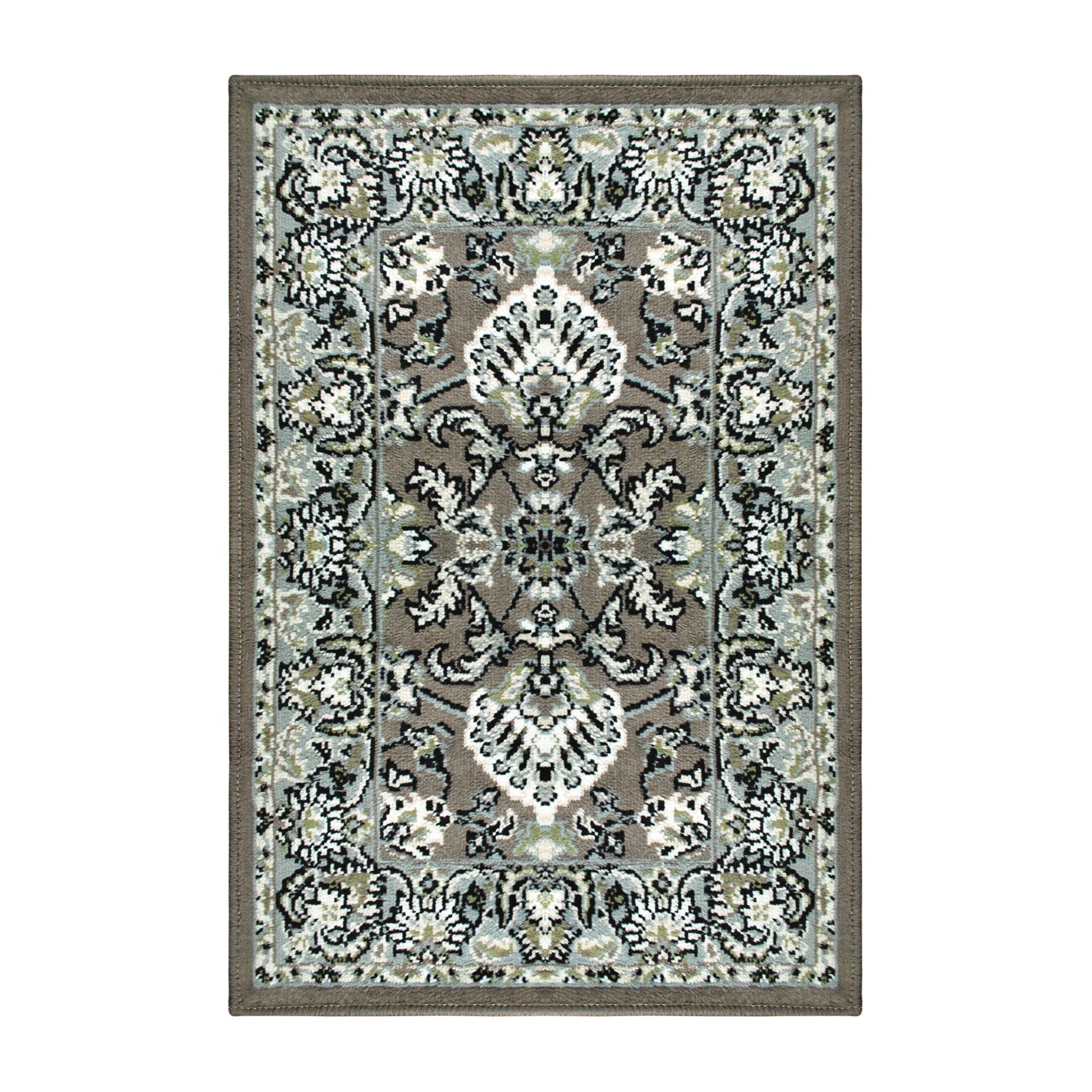 Lille Traditional Floral Palmette Motifs Rug FredCo