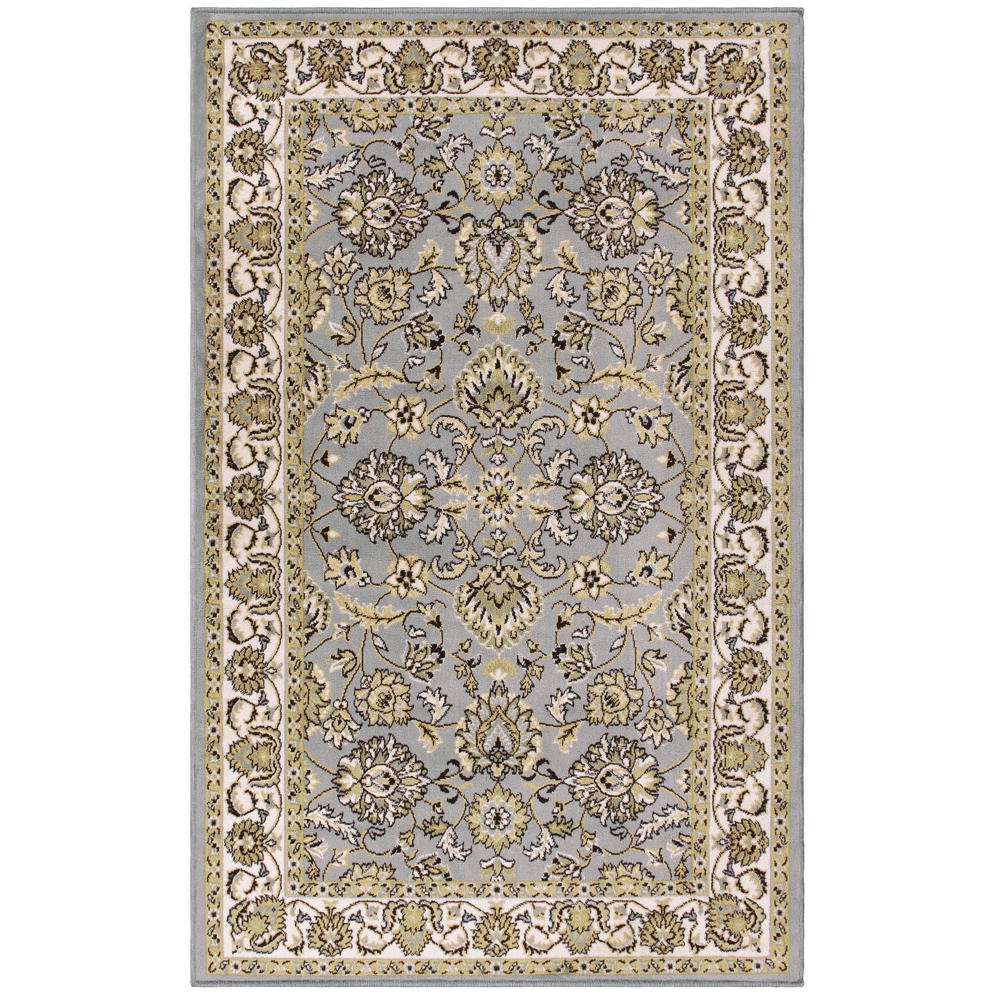 Lille Traditional Floral Palmette Motifs Rug FredCo
