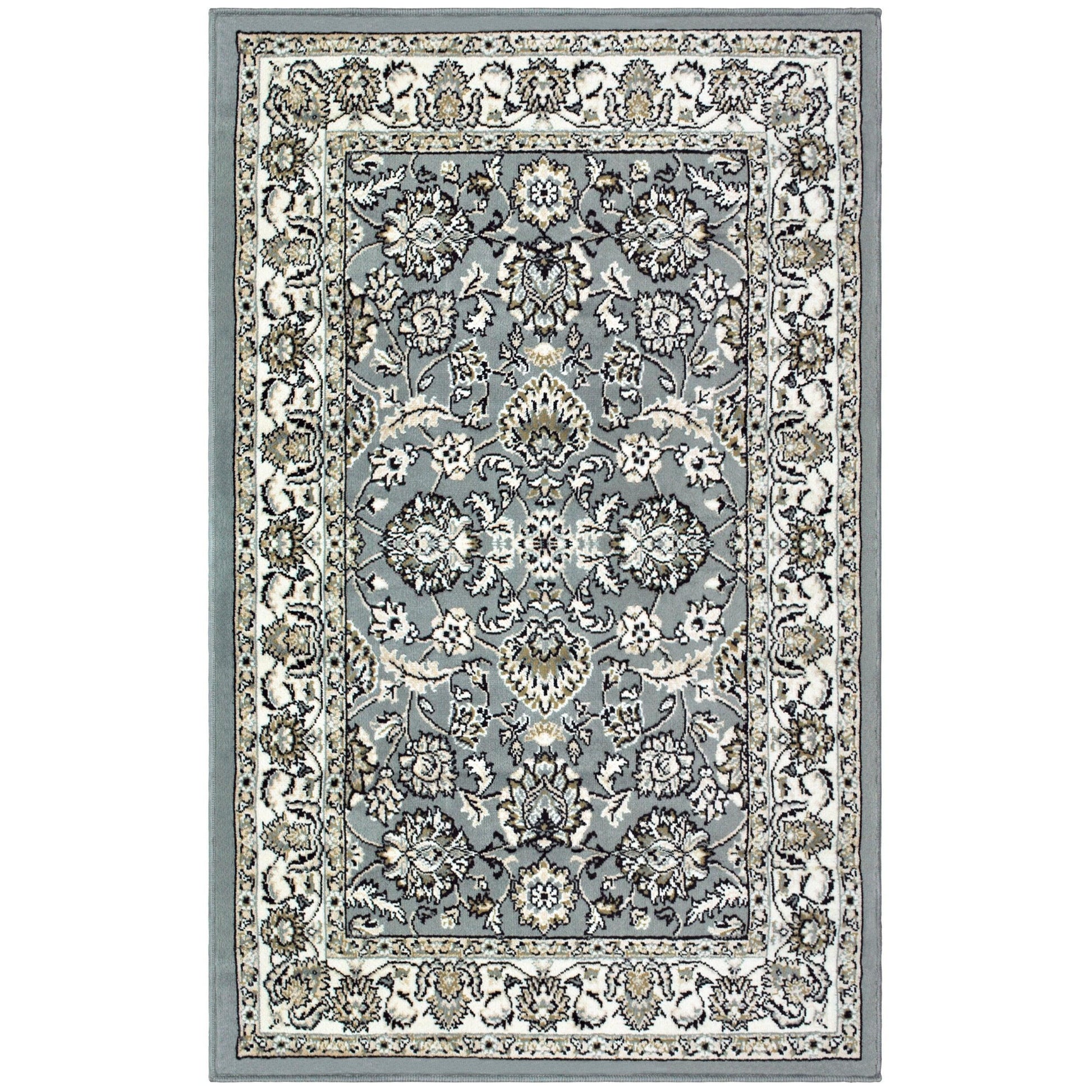 Lille Traditional Floral Palmette Motifs Rug FredCo