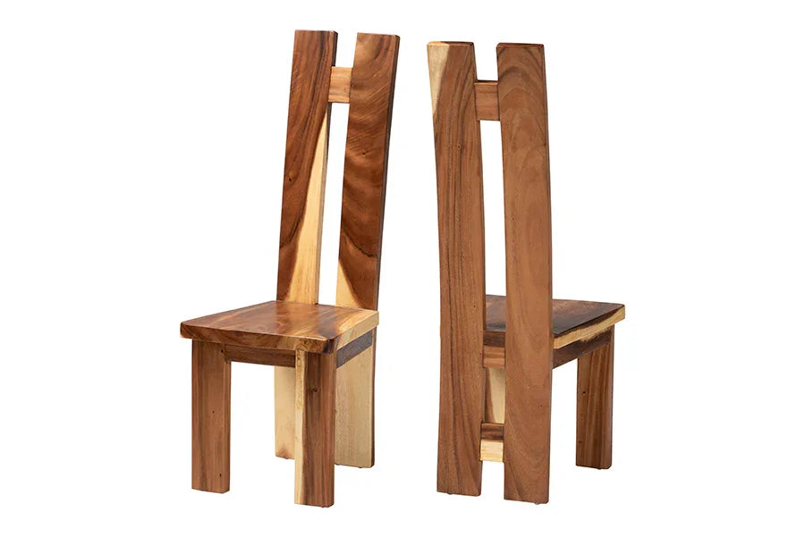 Lin Suar Wood Dining Chair FredCo