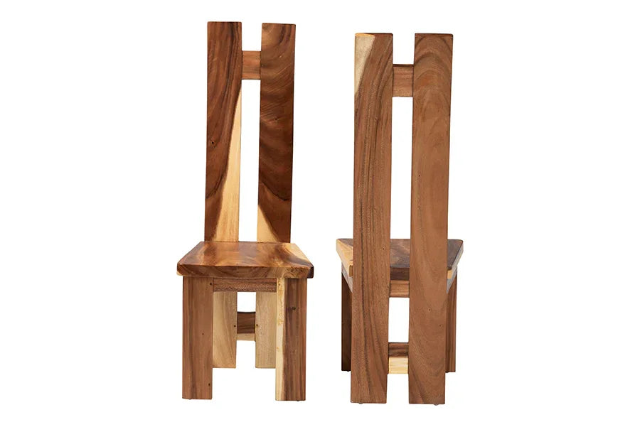 Lin Suar Wood Dining Chair FredCo