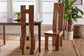 Lin Suar Wood Dining Chair FredCo