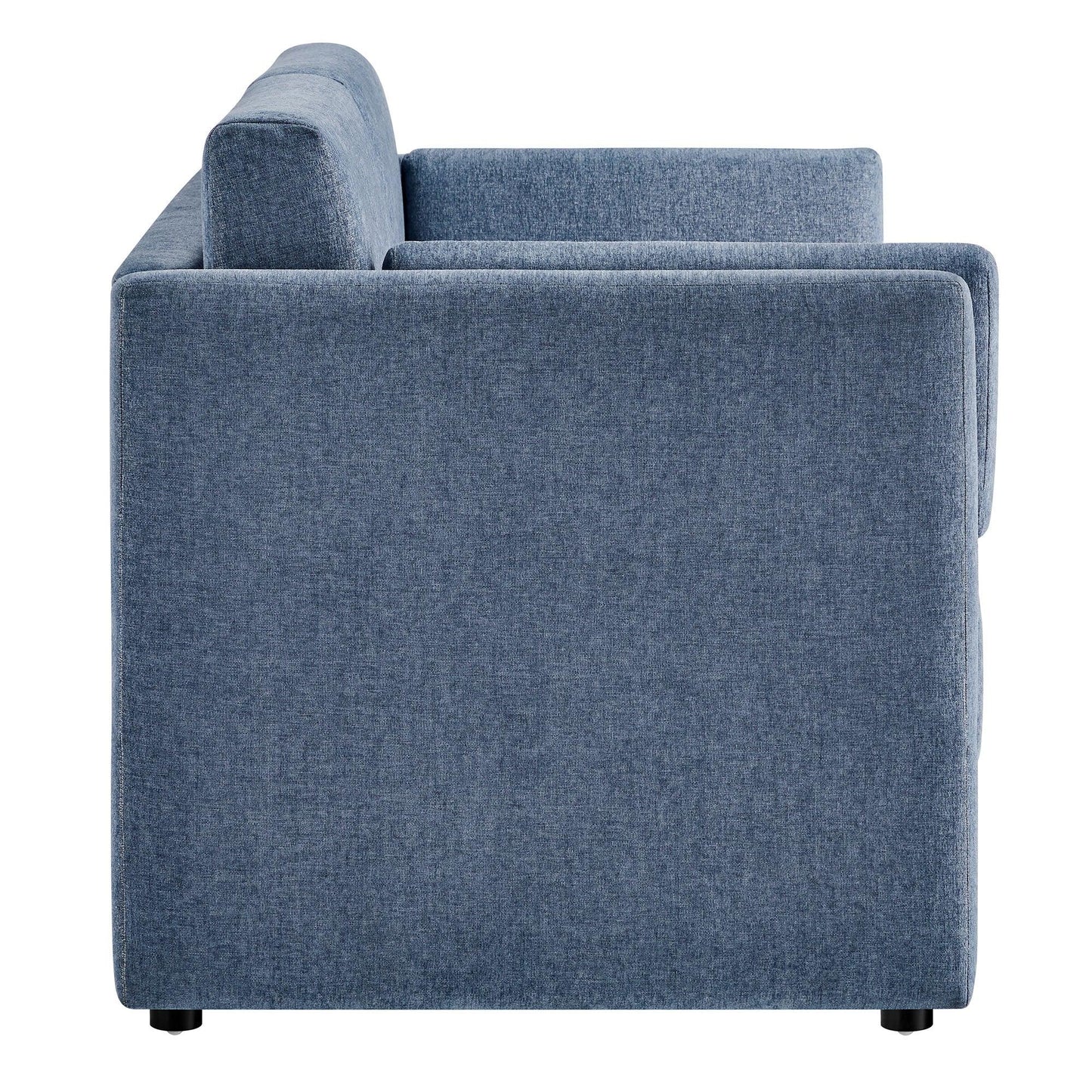 Linden Upholstered Heathered Chenille Sofa by Modway FredCo