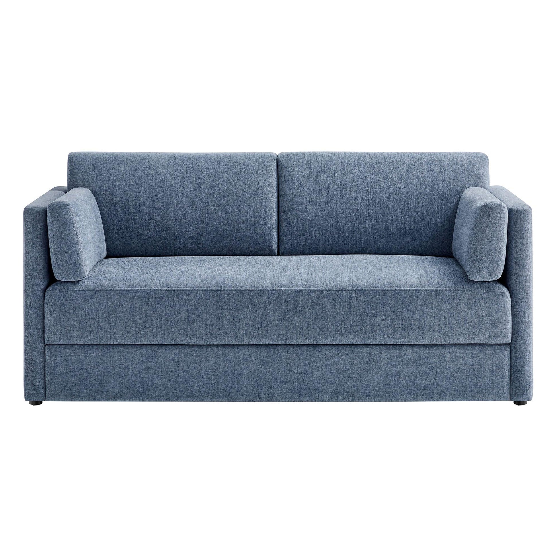 Linden Upholstered Heathered Chenille Sofa by Modway FredCo