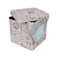 Linen Like Fabric Ottoman FredCo