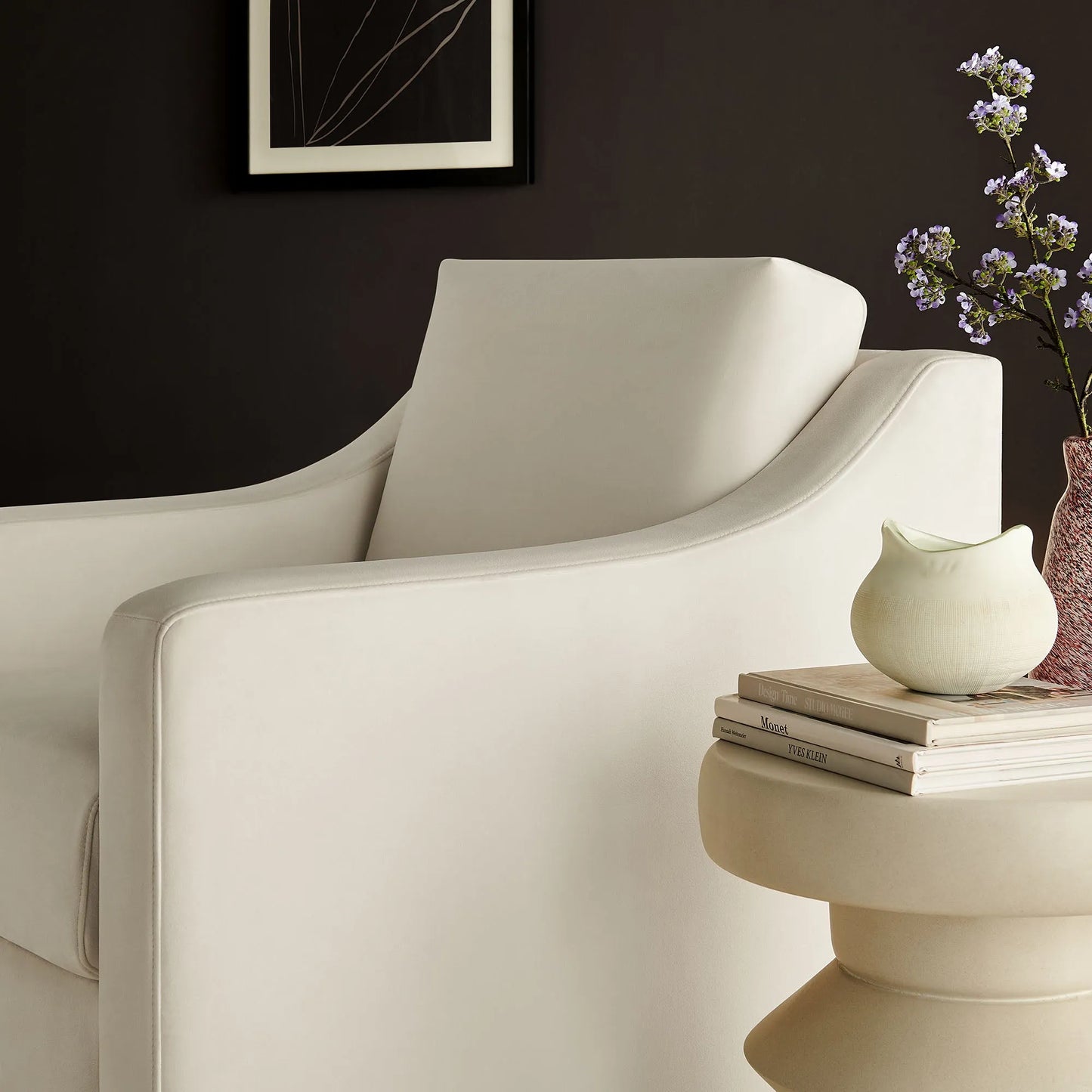 Liora Performance Velvet Armchair by Modway EEI-7282 FredCo