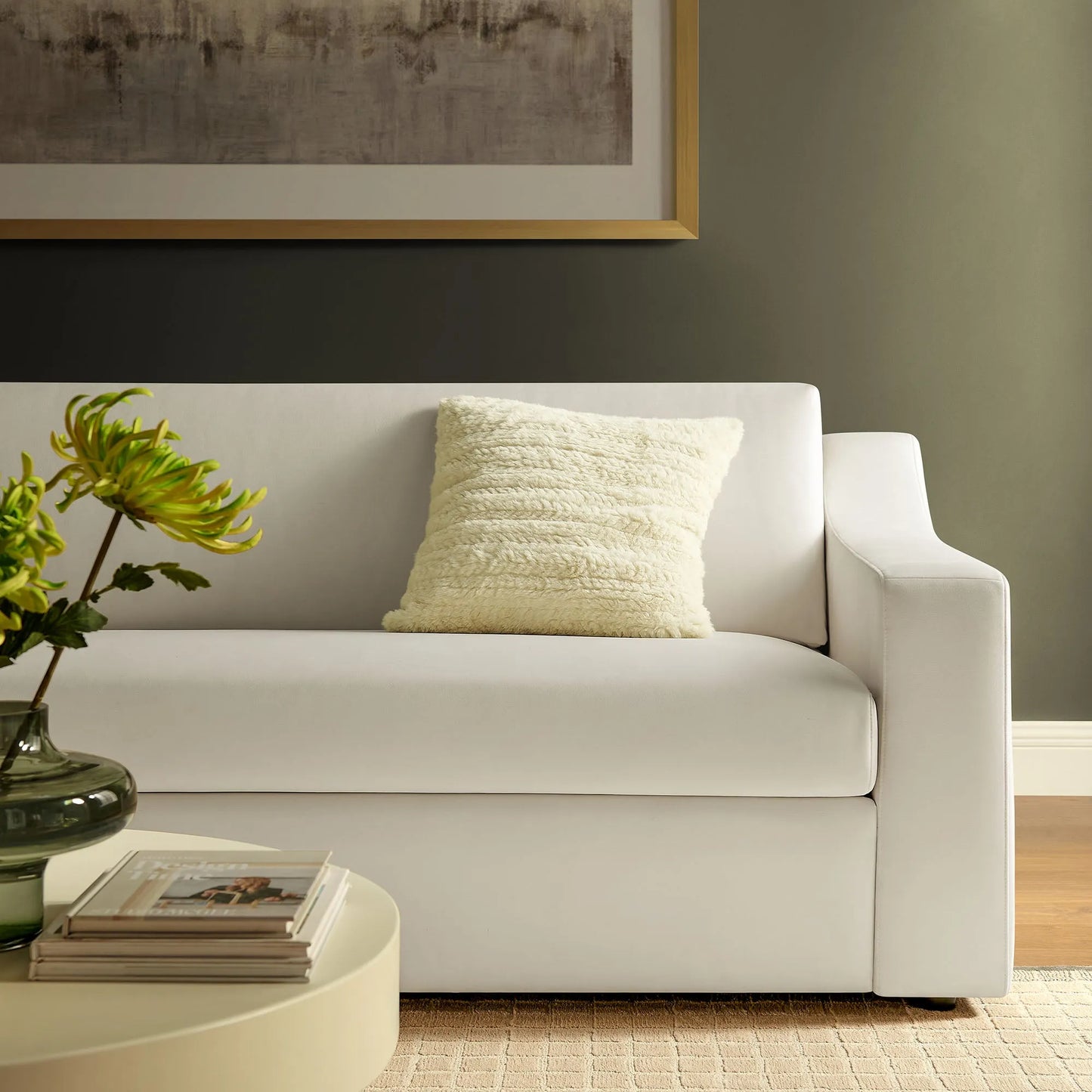 Liora Performance Velvet Sofa by Modway EEI-7219 FredCo