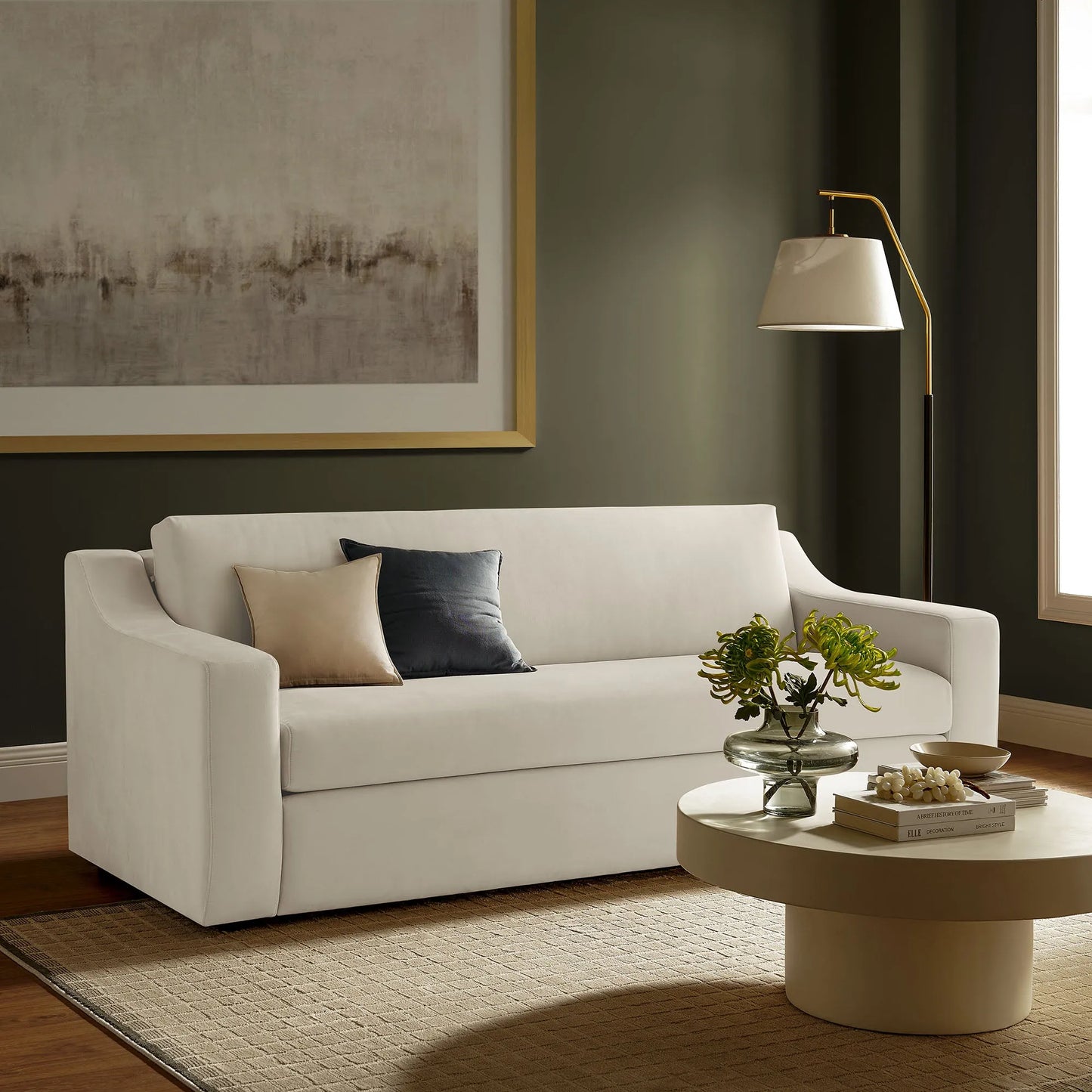 Liora Performance Velvet Sofa by Modway EEI-7219 FredCo