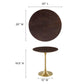 Lippa 20" Round Side Table, EEI-5684 FredCo