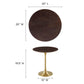 Lippa 20" Round Side Table, EEI-5684 FredCo
