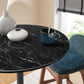 Lippa 28" Round Artificial Marble Bar Table, EEI-4892 FredCo