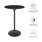 Lippa 28" Round Artificial Marble Bar Table, EEI-4892 FredCo