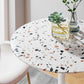 Lippa 28" Round Terrazzo Bar Table, EEI-5707 FredCo