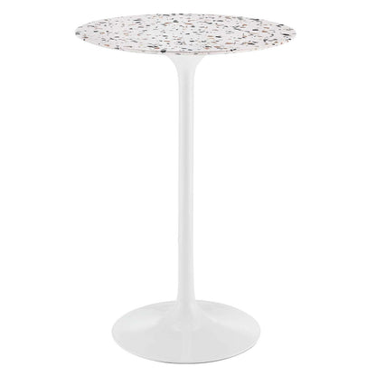 Lippa 28" Round Terrazzo Bar Table, EEI-5707 FredCo