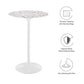 Lippa 28" Round Terrazzo Bar Table, EEI-5707 FredCo