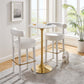 Lippa 28" Round Terrazzo Bar Table, EEI-5708 FredCo