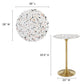 Lippa 28" Round Terrazzo Bar Table, EEI-5708 FredCo