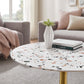 Lippa 28" Round Terrazzo Coffee Table, EEI-5711 FredCo