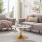 Lippa 28" Round Terrazzo Coffee Table, EEI-5711 FredCo