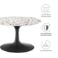 Lippa 28" Round Terrazzo Coffee Table, EEI-5712 FredCo