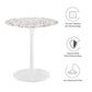 Lippa 28" Round Terrazzo Dining Table, EEI-5697 FredCo