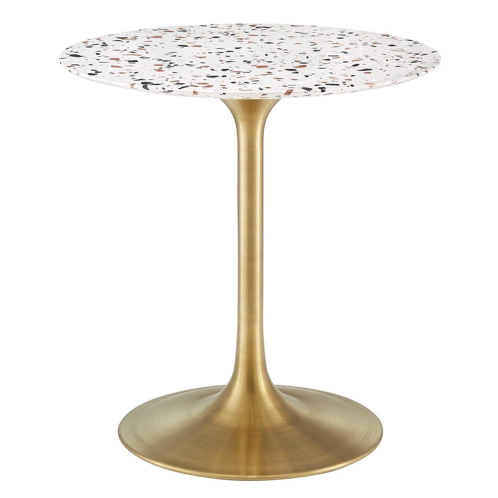 Lippa 28" Round Terrazzo Dining Table, EEI-5699 FredCo