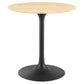 Lippa 28" Round Wood Dining Table, EEI-4861 FredCo