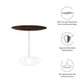 Lippa 28" Round Wood Dining Table, EEI-5155 FredCo