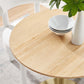 Lippa 28" Round Wood Dining Table, EEI-5213 FredCo