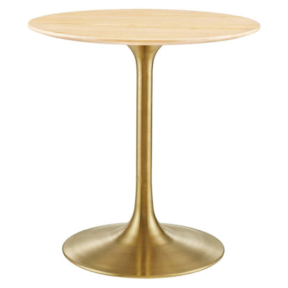 Lippa 28" Round Wood Dining Table, EEI-5213 FredCo