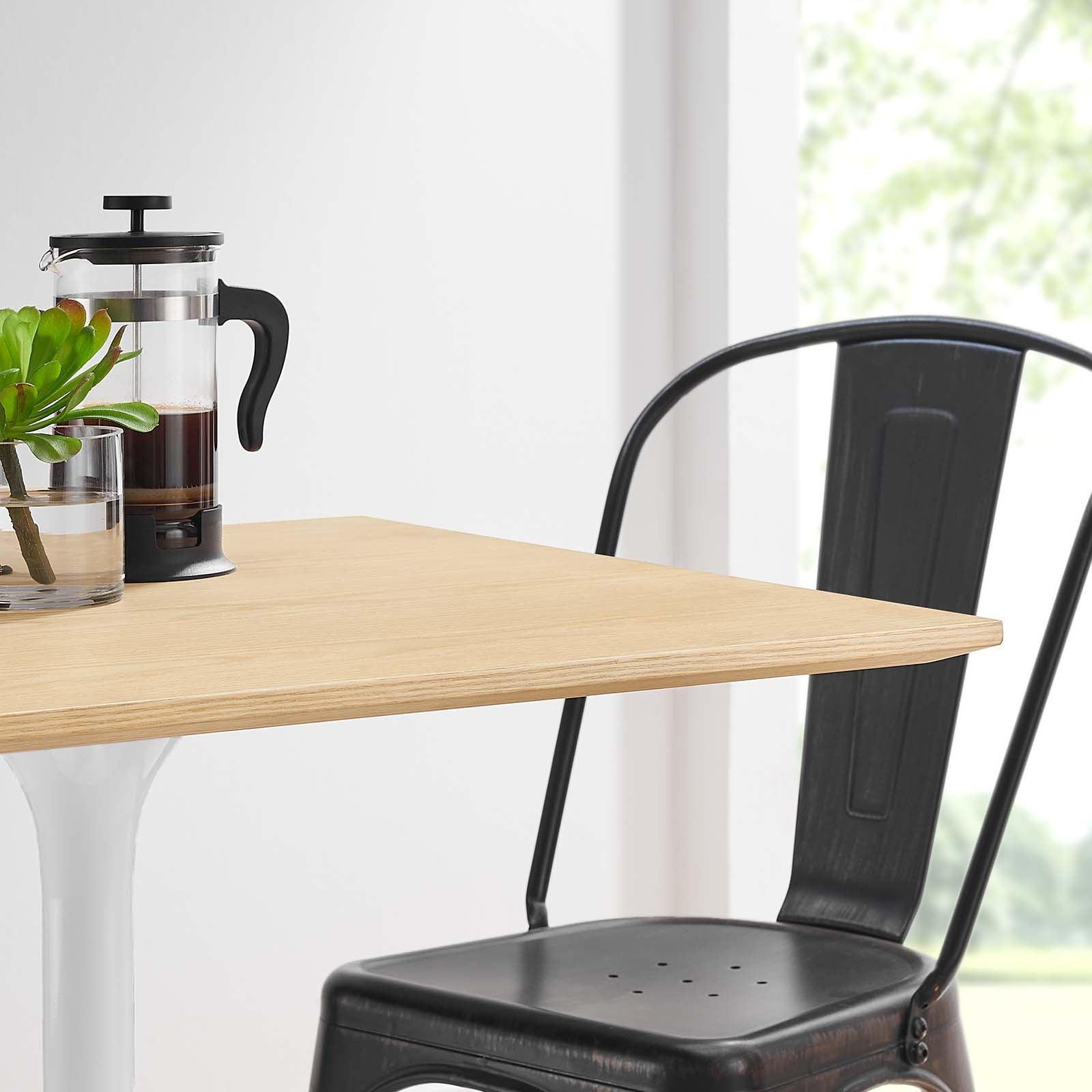 Lippa 28" Square Dining Table, EEI-5164 FredCo