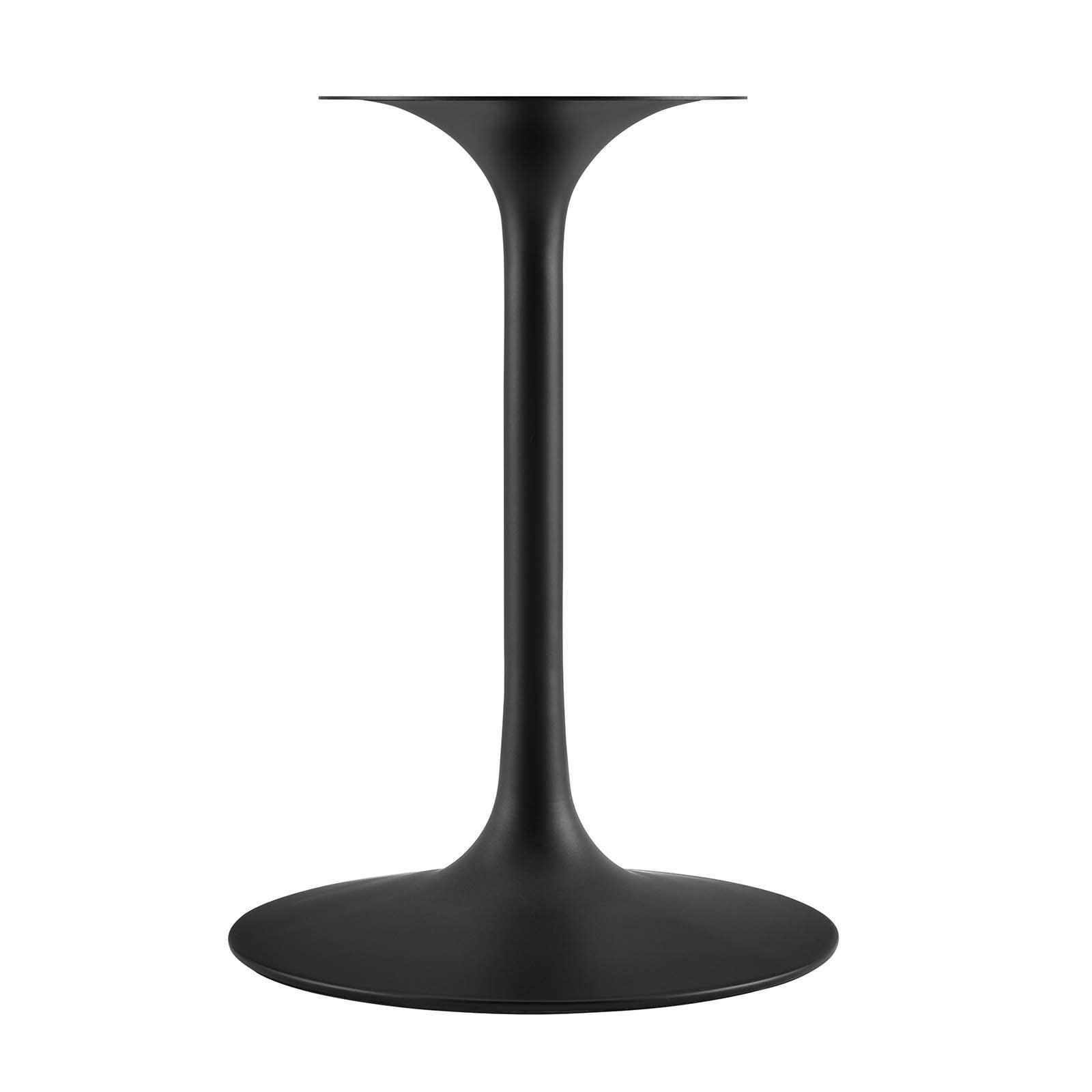 Lippa 36" Round Artificial Marble Dining Table, EEI-4868 FredCo