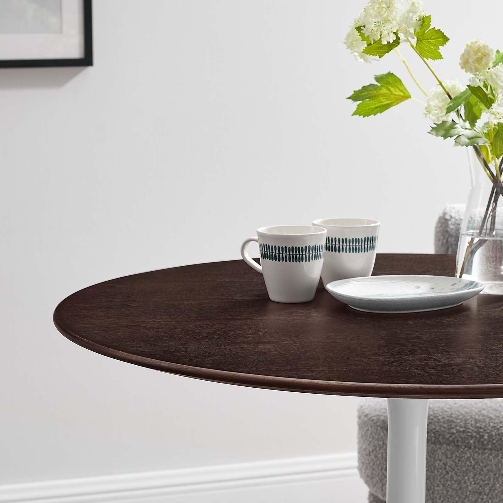 Lippa 36" Round Dining Table, EEI-5157 FredCo