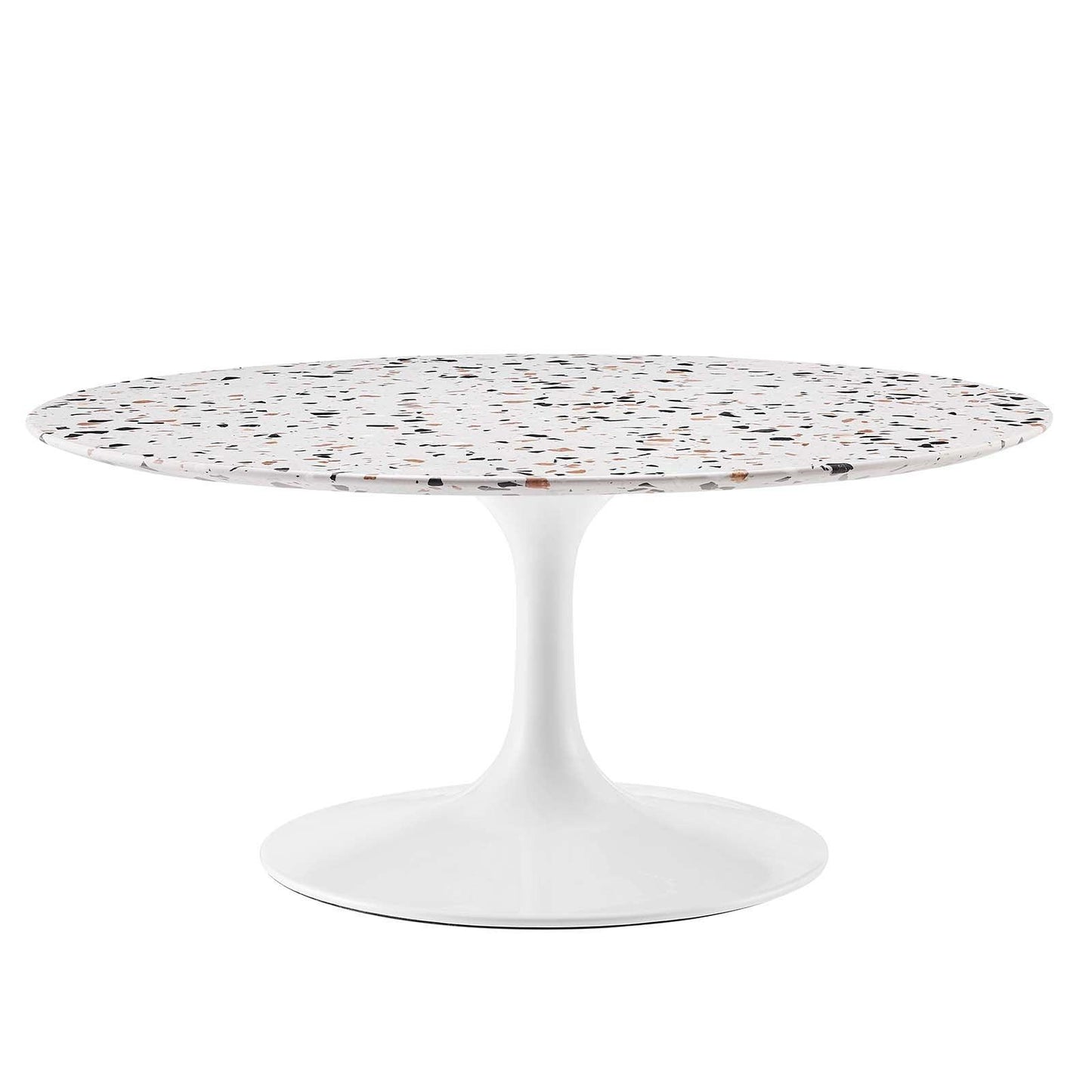 Lippa 36" Round Terrazzo Coffee Table, EEI-5719 FredCo